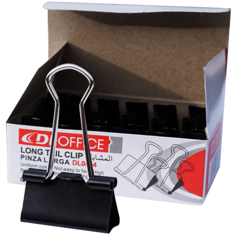 Set 12 bucati clips hartie 25 mm